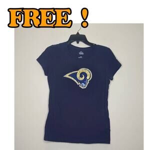 FWP Los Angeles LA Rams football shirt - large